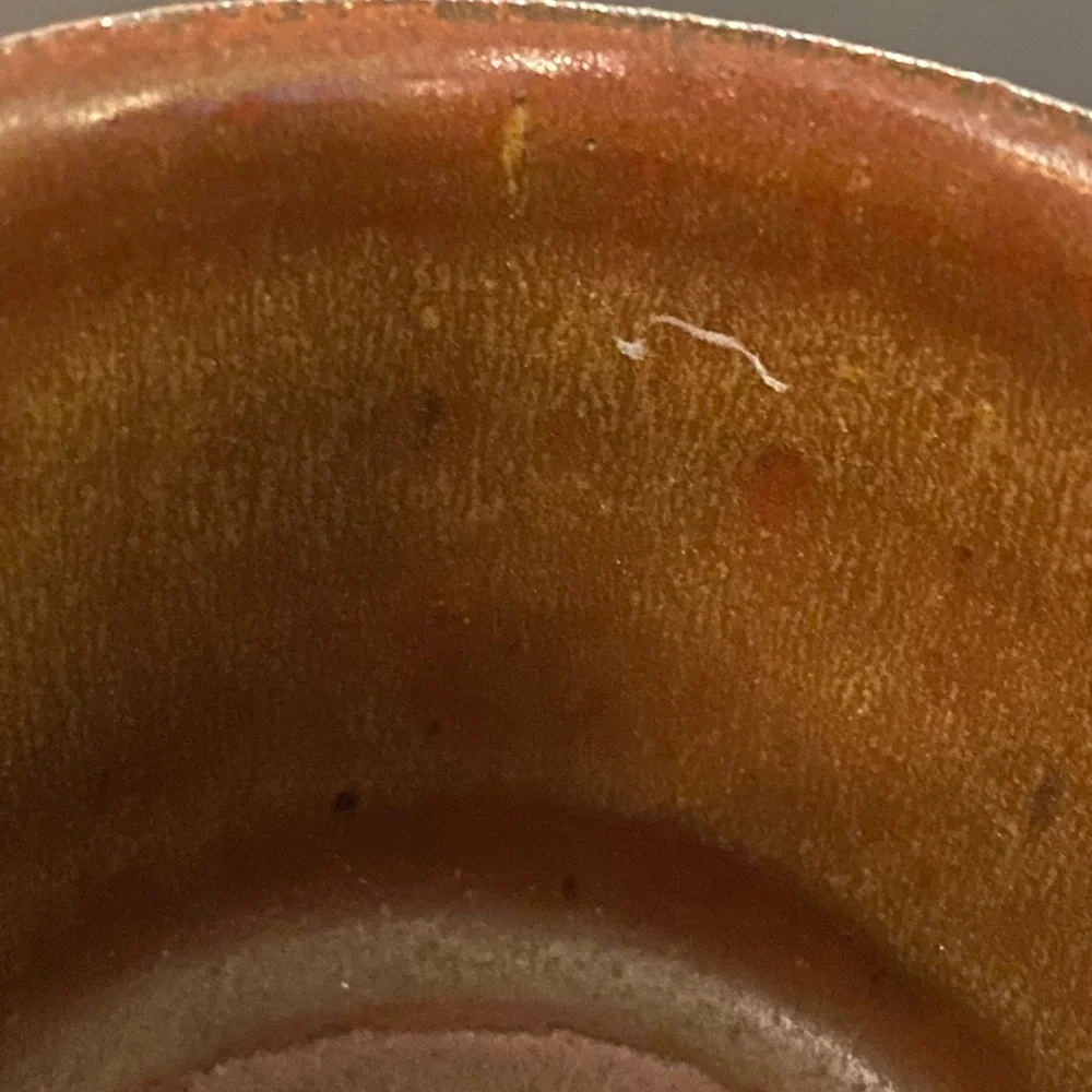Vintage Japanese Art Studio Pottery Pair of Sake or Tea Cups